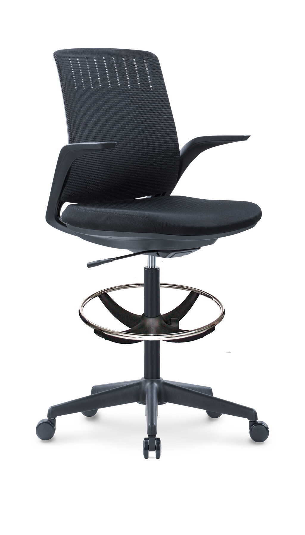 Silla Operativa Whale OHE-100n-KC Negra con Kit Cajero