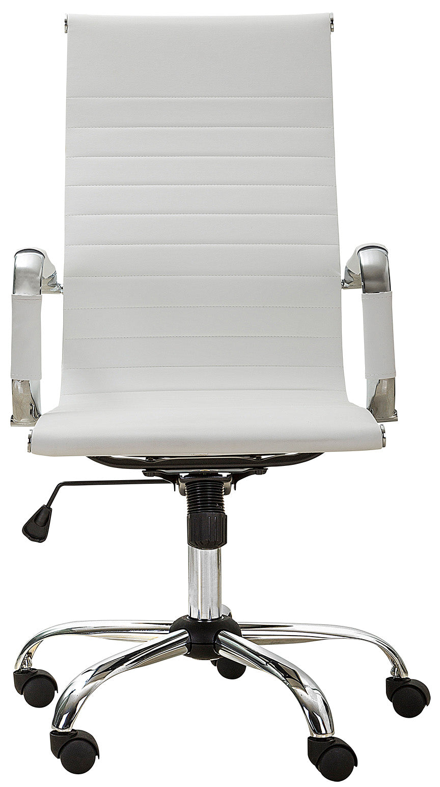 Silla Ejecutiva GA-002A blanca - vista frontal