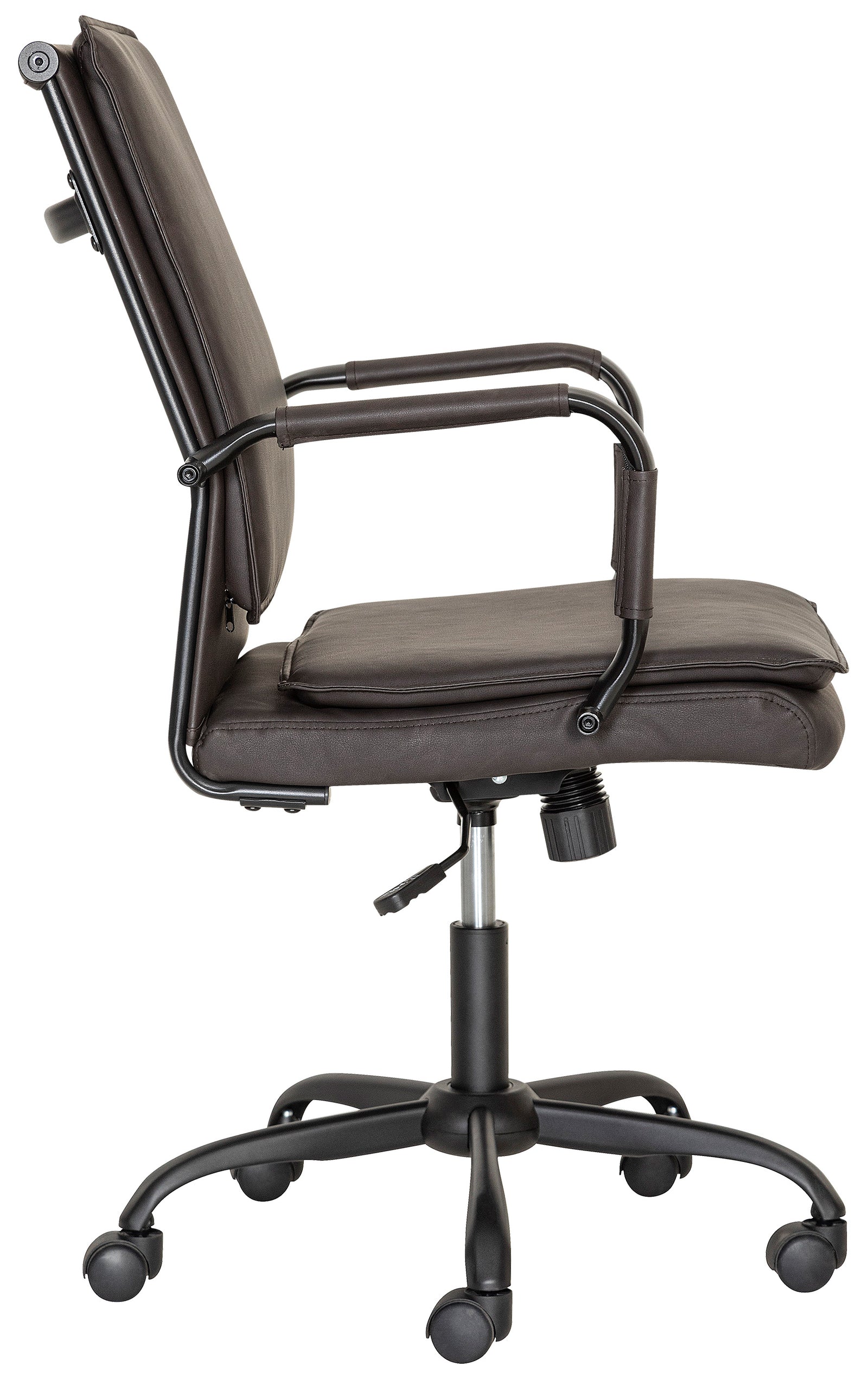 Silla Ejecutiva GA-005 chocolate - vista lateral