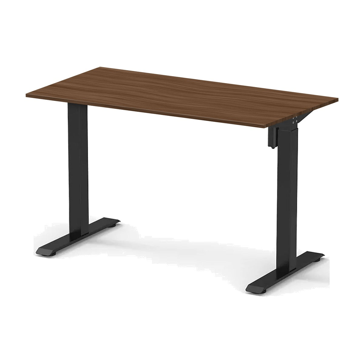 Escritorio elevable OFFIMOBILE Square negro con cubierta de melamina OffiMobile