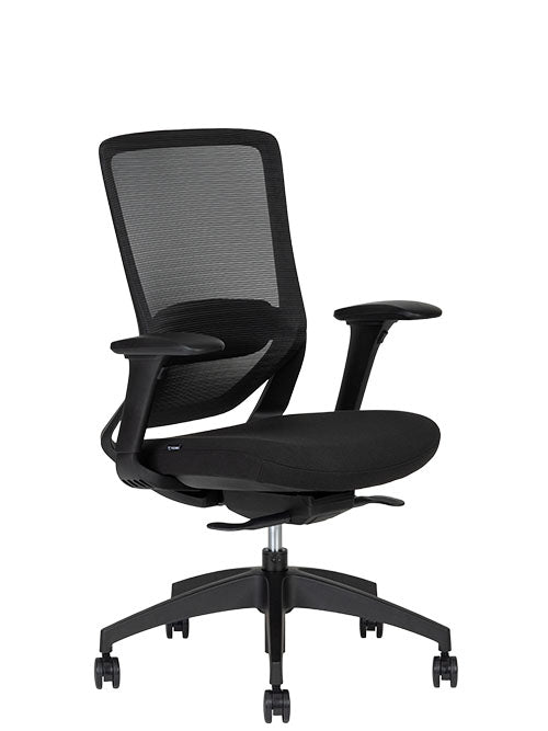 Soul Express Black Respaldo Bajo - tres cuartos frontal