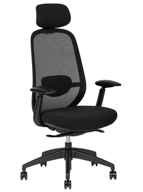 Spirit Express Black Respaldo Alto - tres cuartos frontal