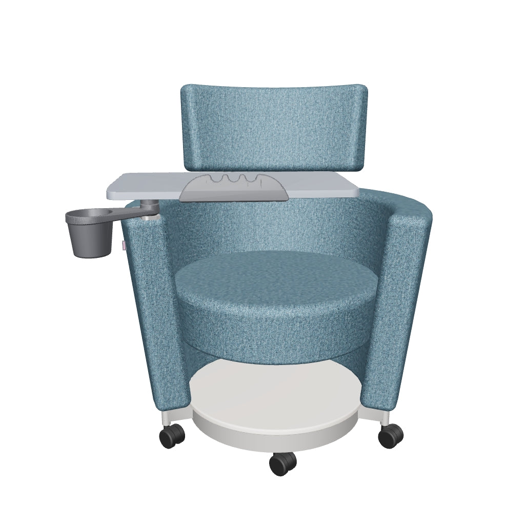 Sillón Smart Bratti con paleta - modelo 3D