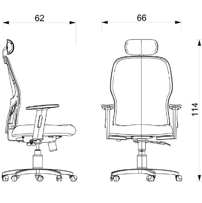 Silla Ejecutiva BM 2950 N - OffiMobile