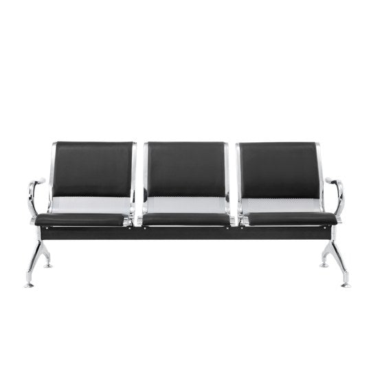 Banca de Espera Bench Plus 3 Plazas Tapizada