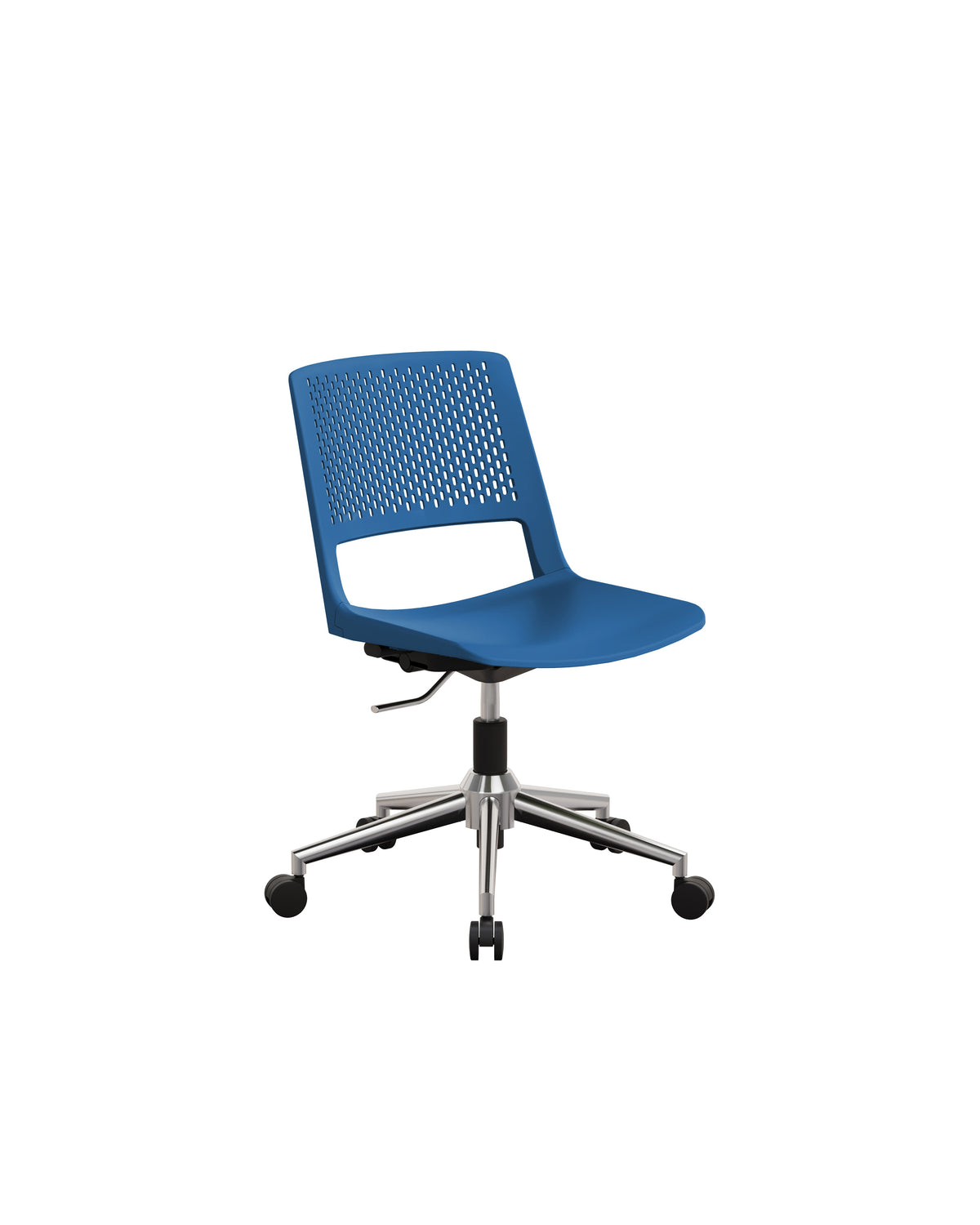 Silla Operativa Avanti Negro 5P Cromada