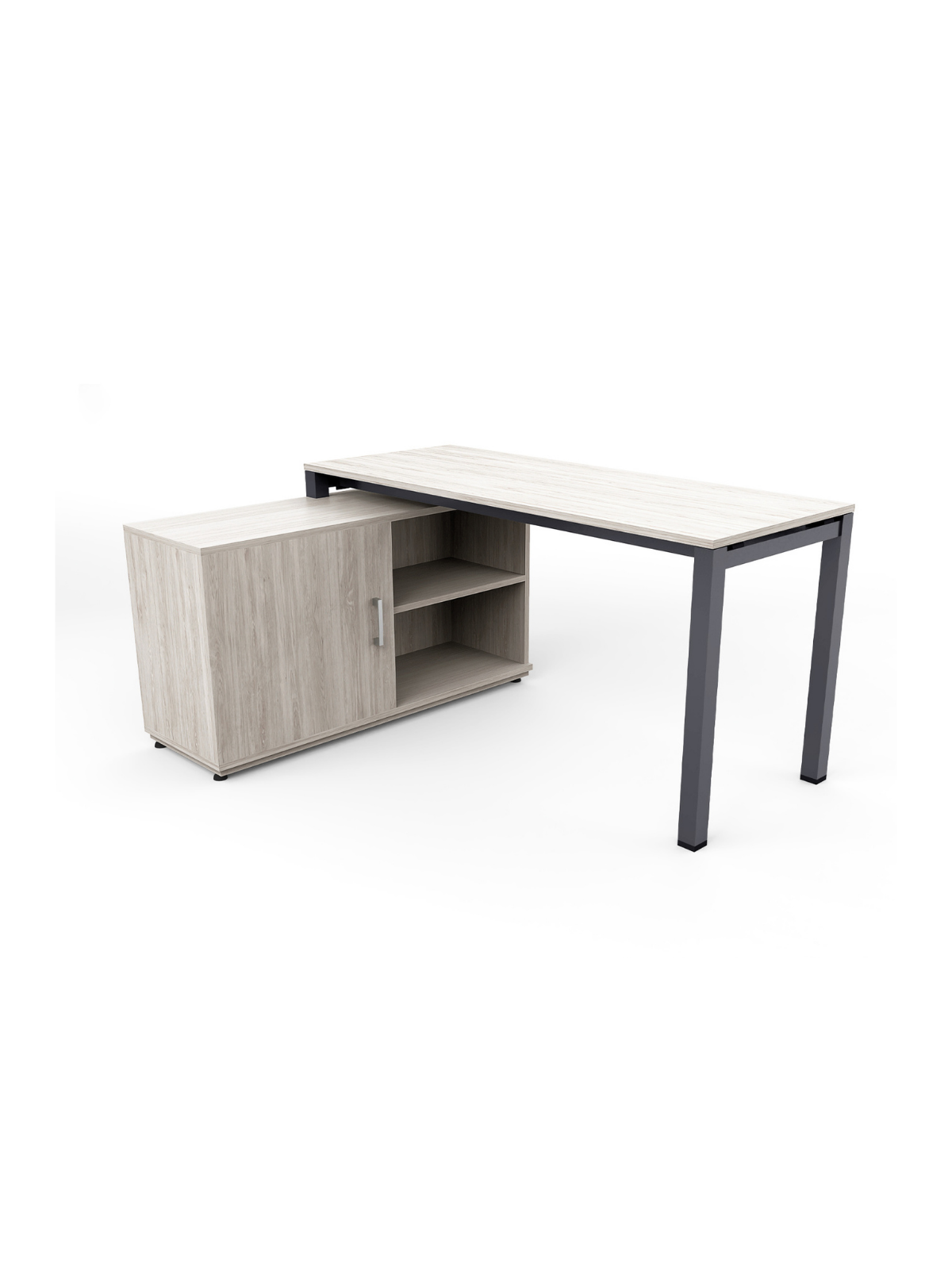 Escritorio Hamilton Sobre Credenza 150x60
