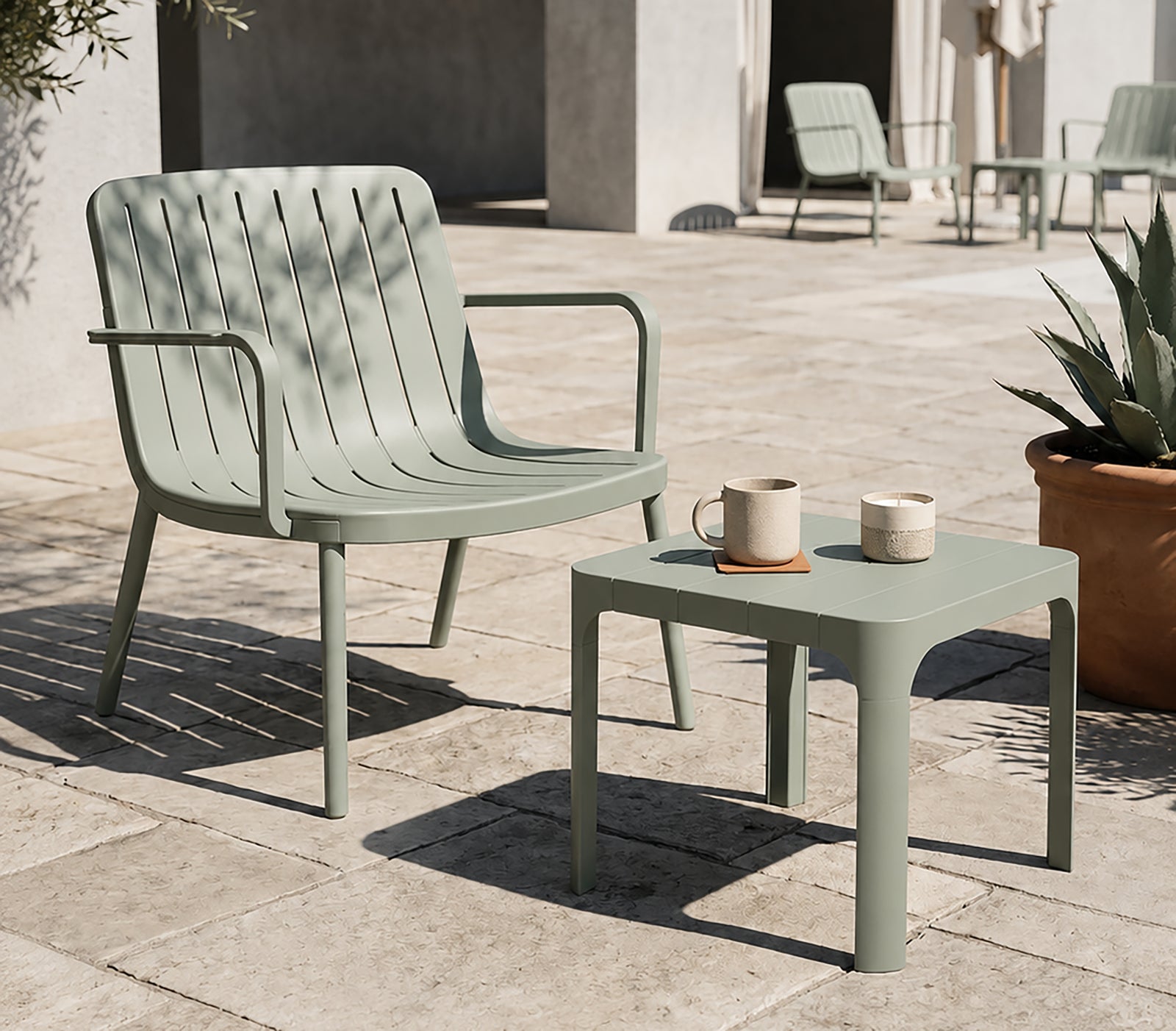 Silla Visitante Exterior MÓNACO OHV-7229 - ambiente