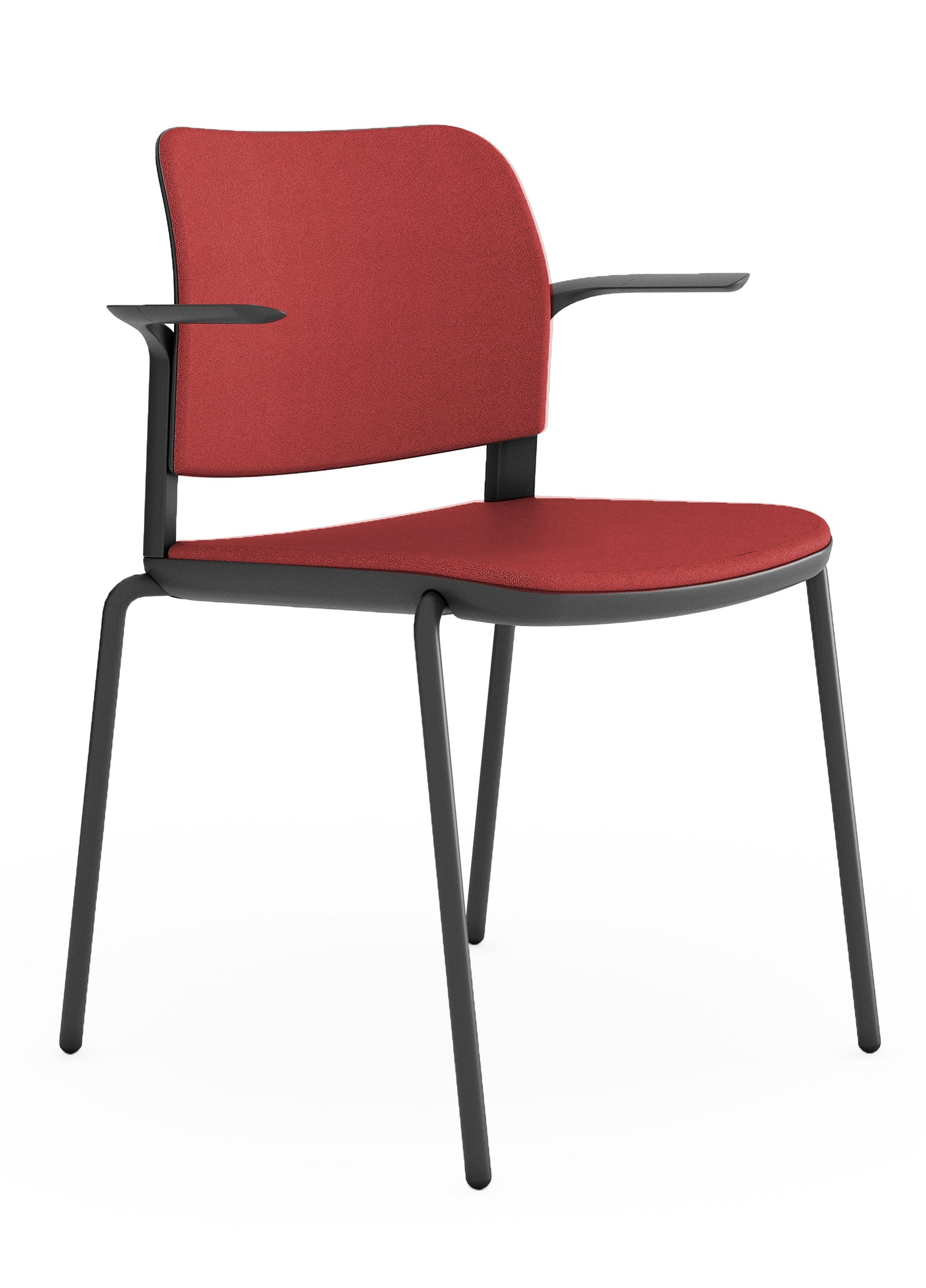 Silla Visitante CIAO OHV-12CB - Rojo