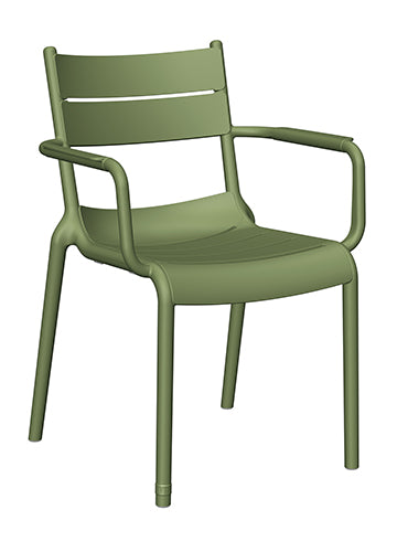 Silla Visitante NAPLES OHV-7220A - verde agave