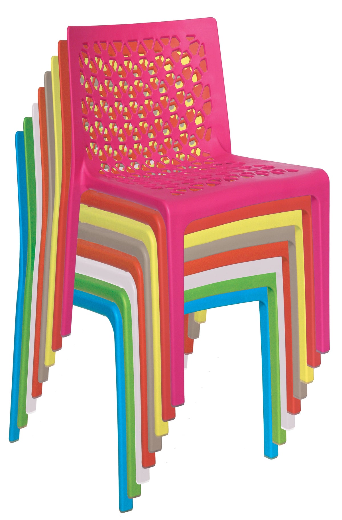 Silla Visitante Exterior MILAN OHV-74 - apilables