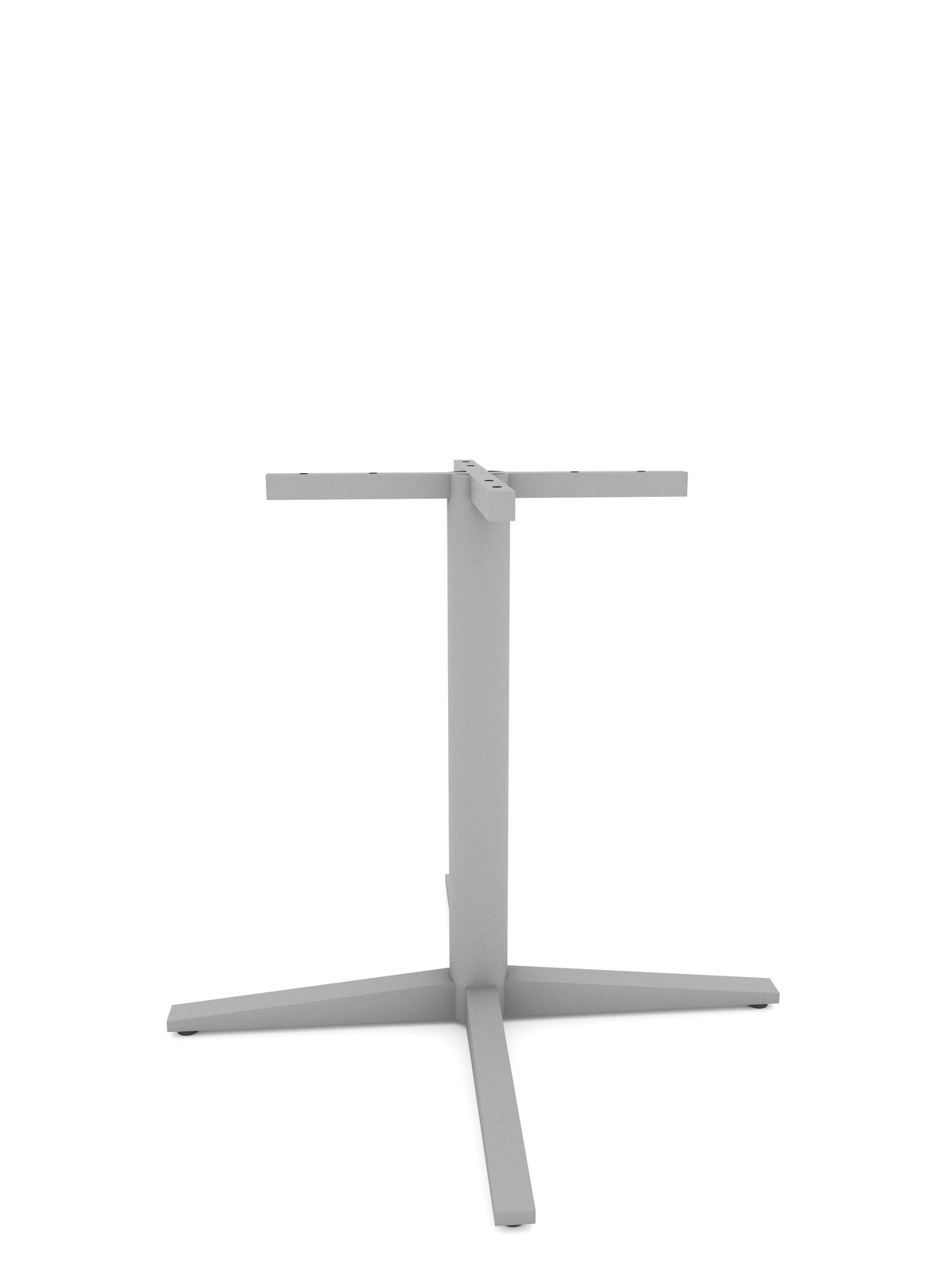 Mesa PEDESTAL 300-BL lateral gris