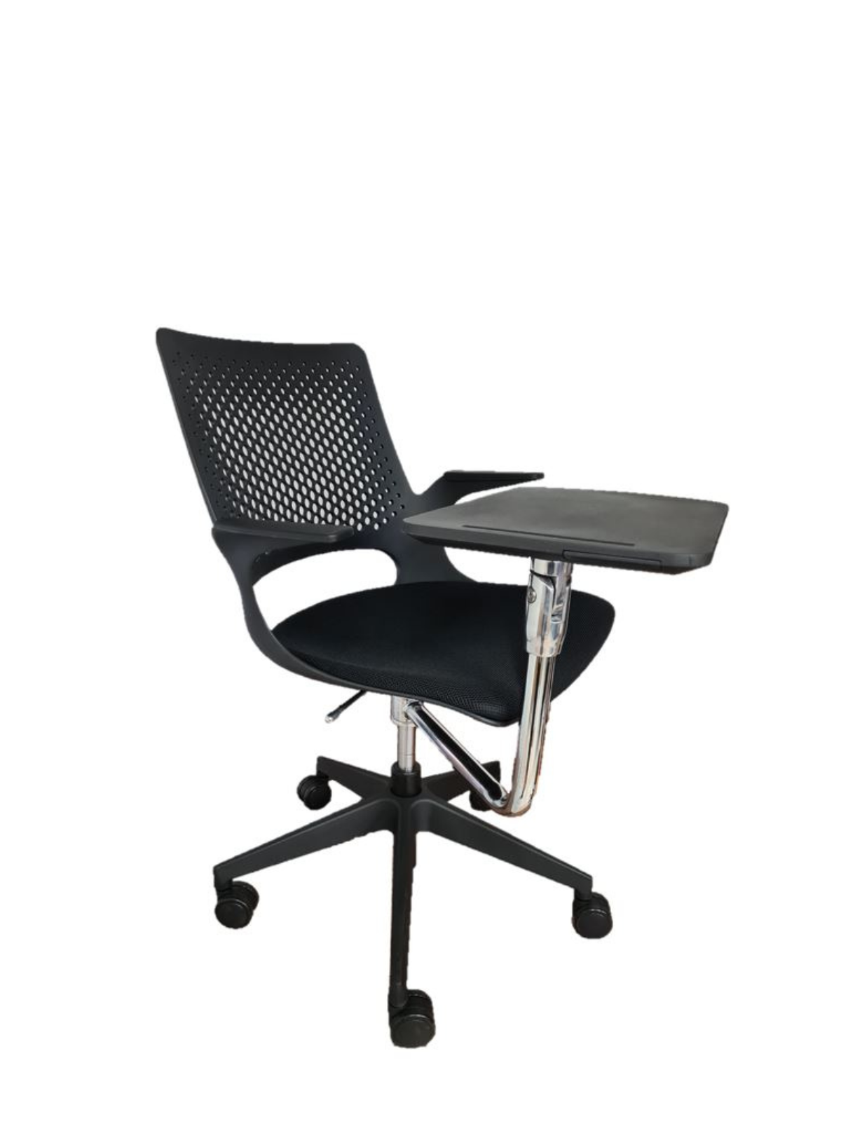 Silla de Capacitación Medellin Gris con Paleta