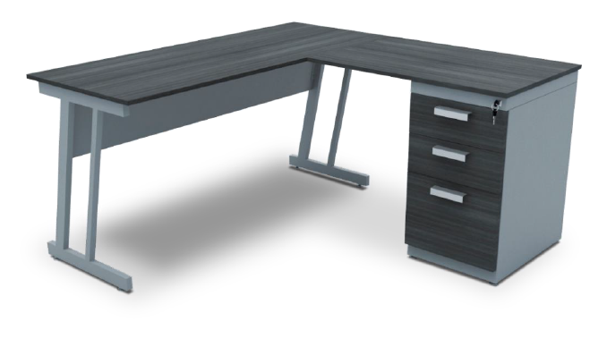 Escritorio semi ejecutivo ASLA Ecko 150x150 con archivero