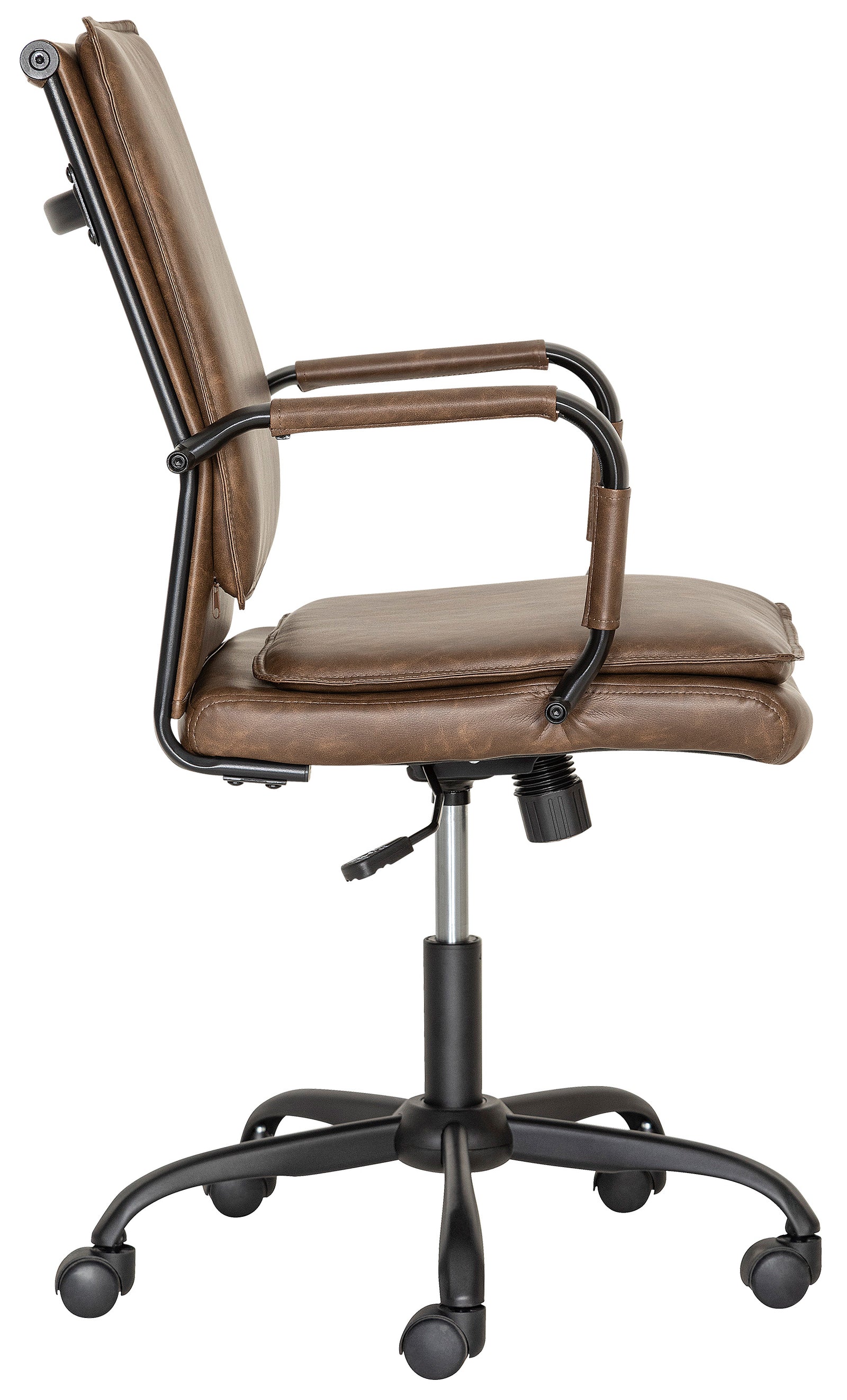 Silla Ejecutiva GA-005 café - vista lateral