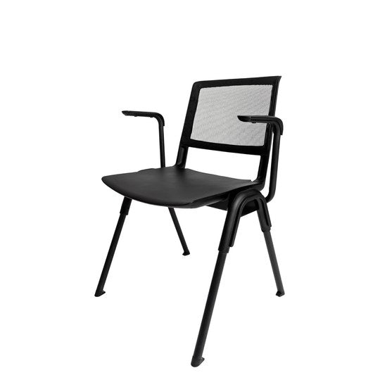 Silla de Visita Kita Plástica con Brazos
