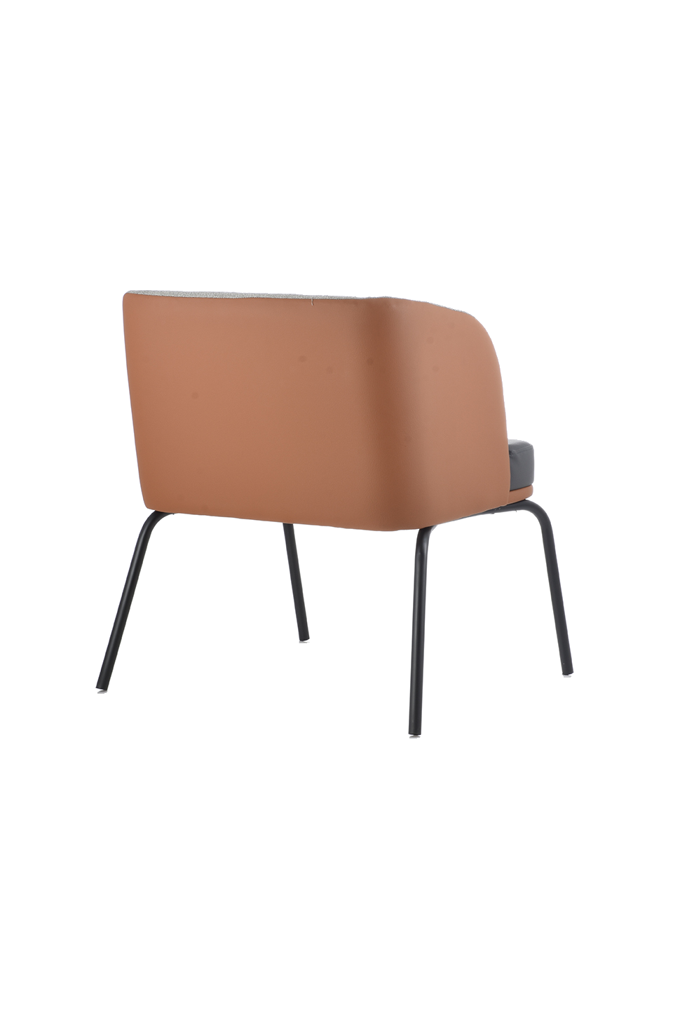 Silla Visitante BM 1990, base negra, vista 2