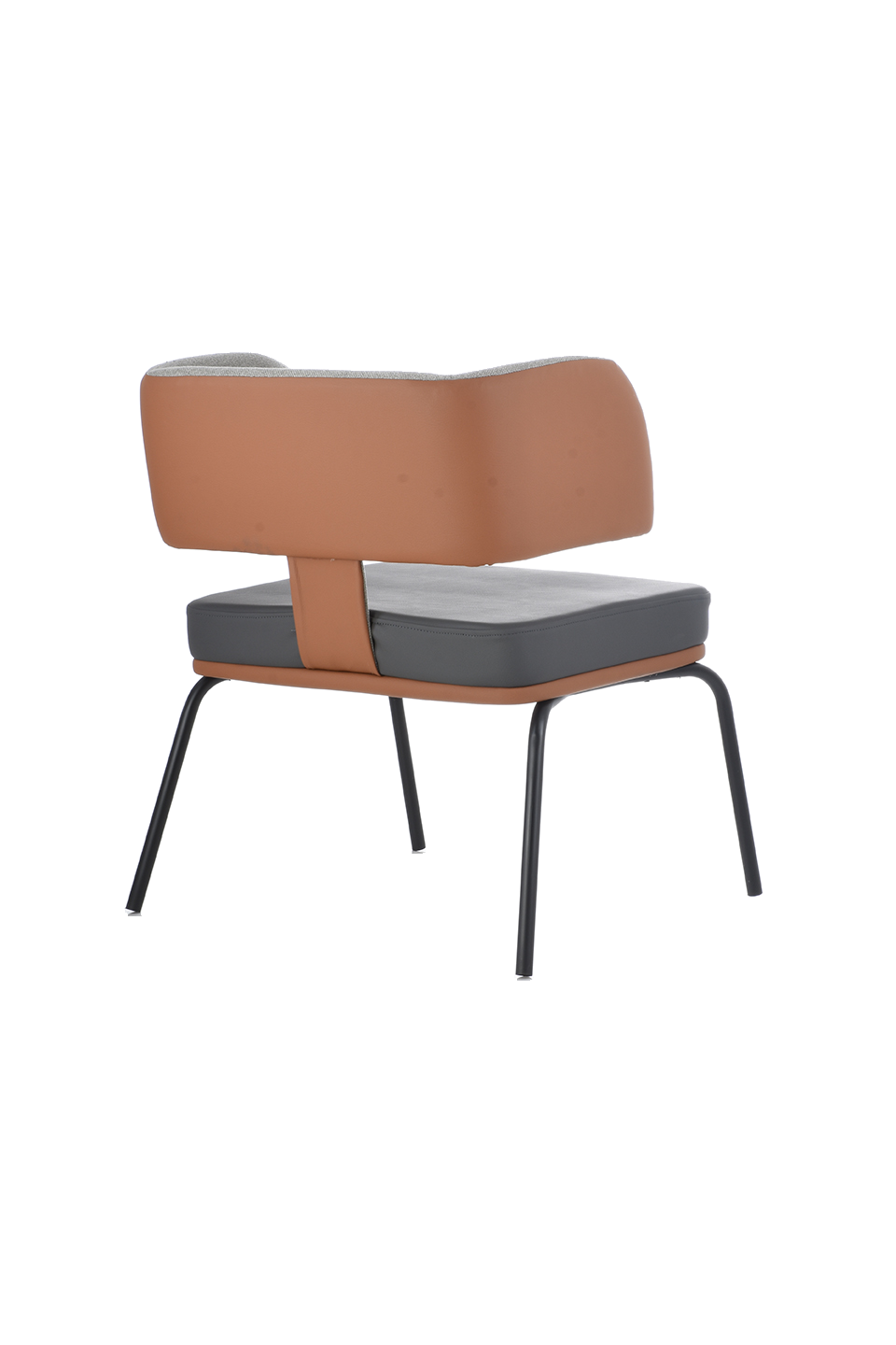 Silla Visitante BM 1995, base negra, vista 2