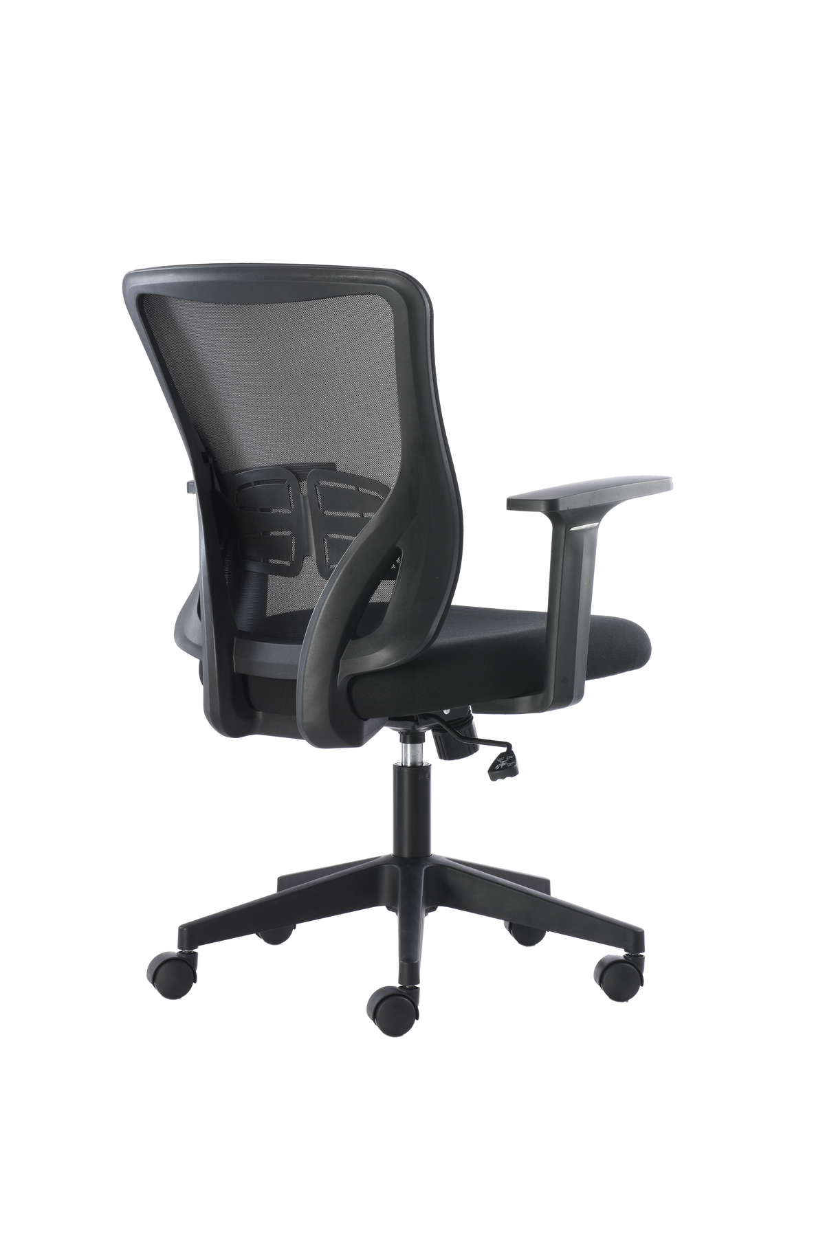OffiMobile BM8050 con brazos fijos, vista posterior