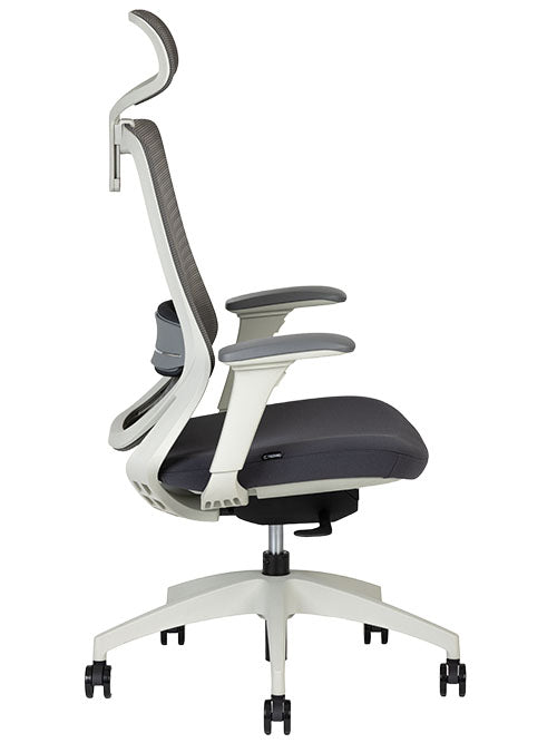 Soul Express White Respaldo Alto - lateral