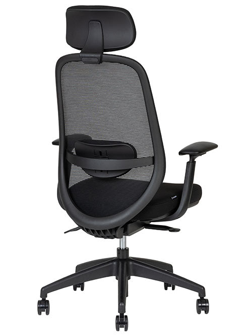 Spirit Express Black Respaldo Alto - tres cuartos posterior