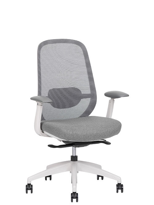 Spirit Express White Respaldo Bajo - tres cuartos frontal