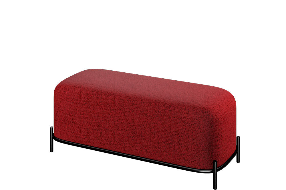 Wave Pouf Grande - color de tapiz ilustrativo