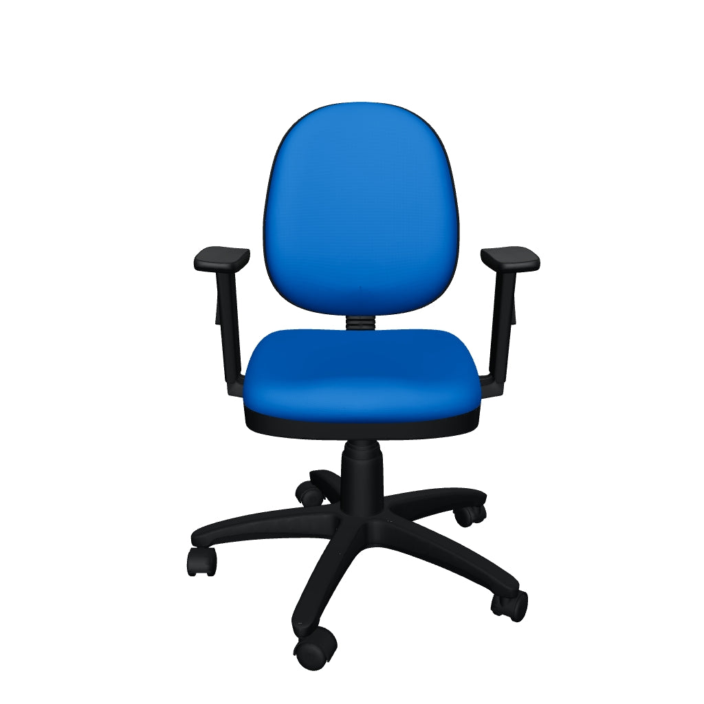 Silla de Oficina Operativa Ergonómica - bm 220 Br11 - Asiento y Respaldo en Poliuretano Uso Rudo