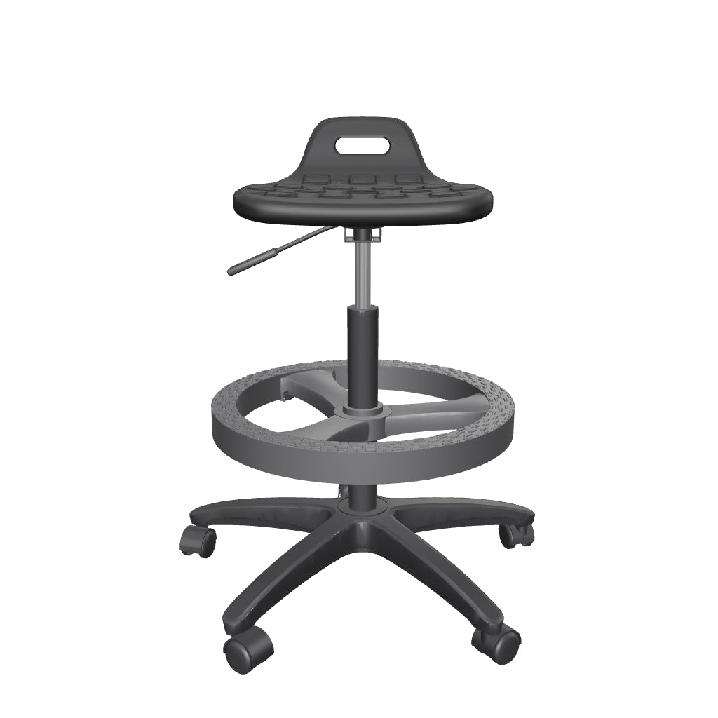 Modelo 3D banco alto BM 612