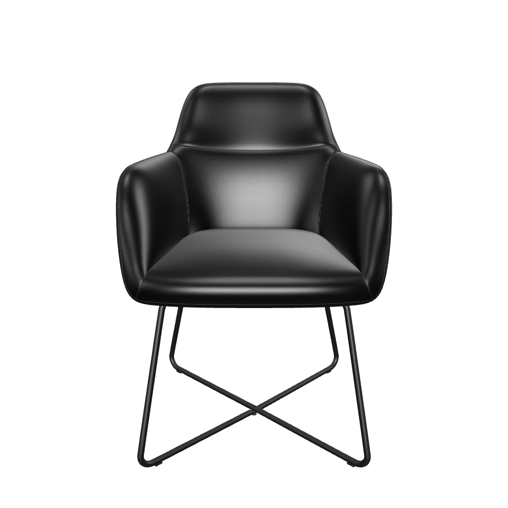 Modelo 3D Silla City base cruz