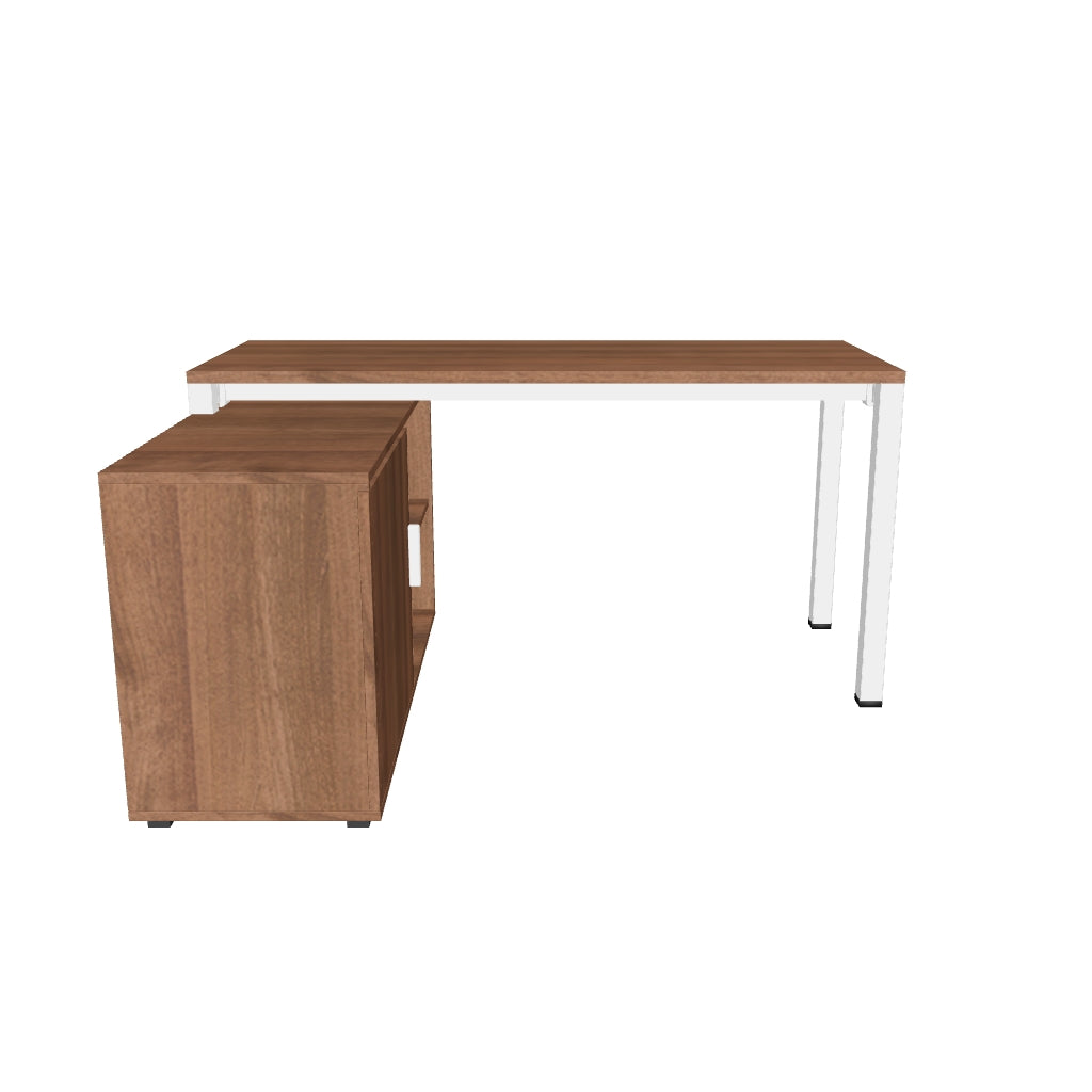 Escritorio de Oficina Ejecutivo Corporativo - Hamilton Sobre Credenza 150x60 - 150x60x72 cm
