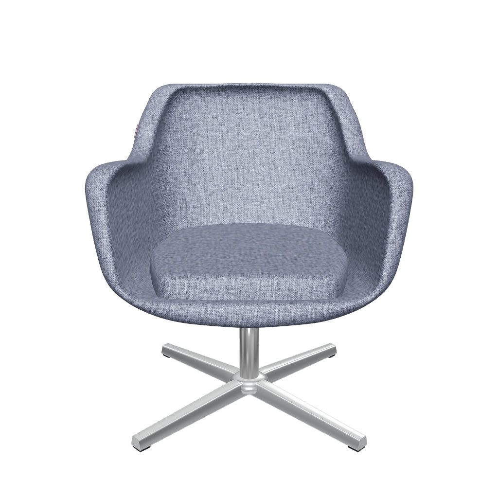 Silla Bratti Kinzika S base de aluminio - modelo 3D
