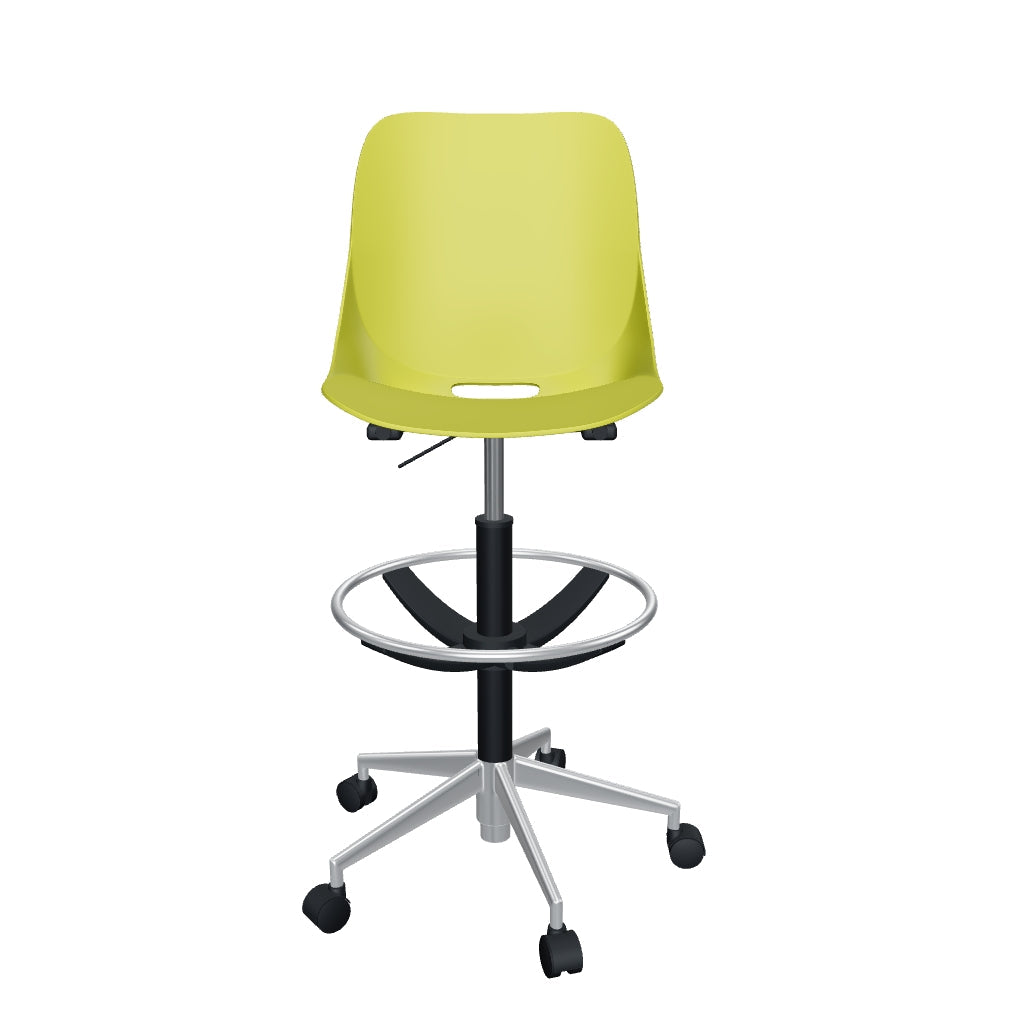 Silla Operativa QUICK OHS-47 con Kit Cajero Cromado