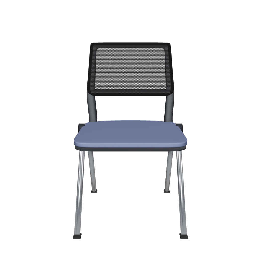 Silla Visitante REVOLUTION OHV-85cr Cromada