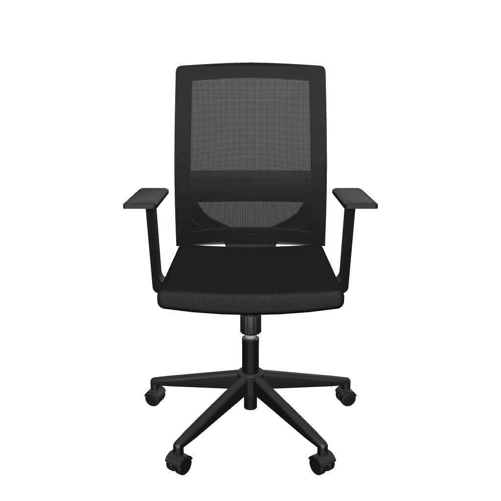 Silla Ejecutiva Vision Black RB - modelo 3D