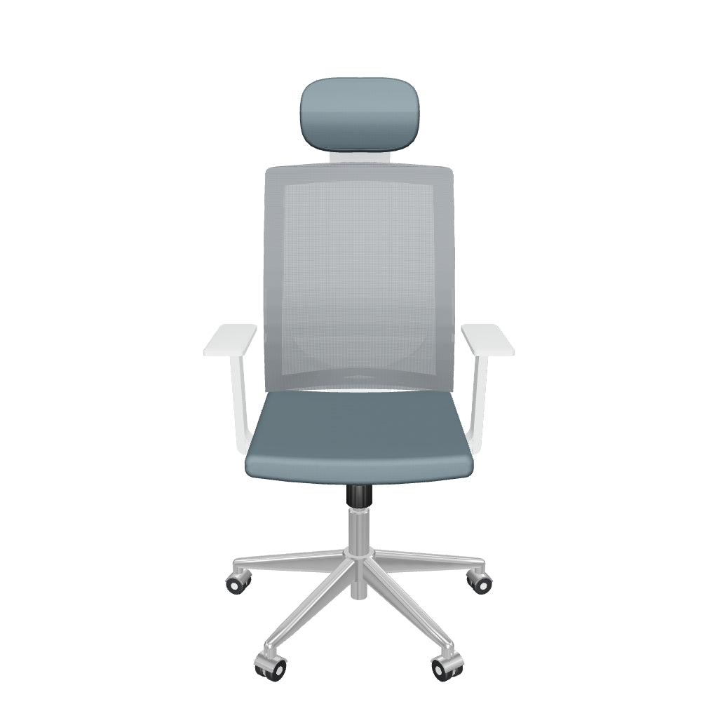 Silla Ejecutiva Vision Gray - modelo 3D
