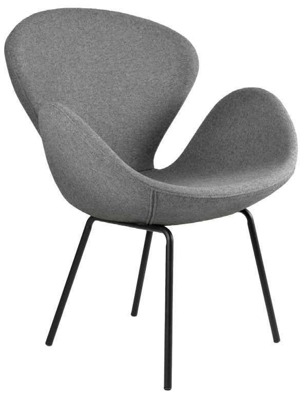 Sillón Swan Base 4 Patas
