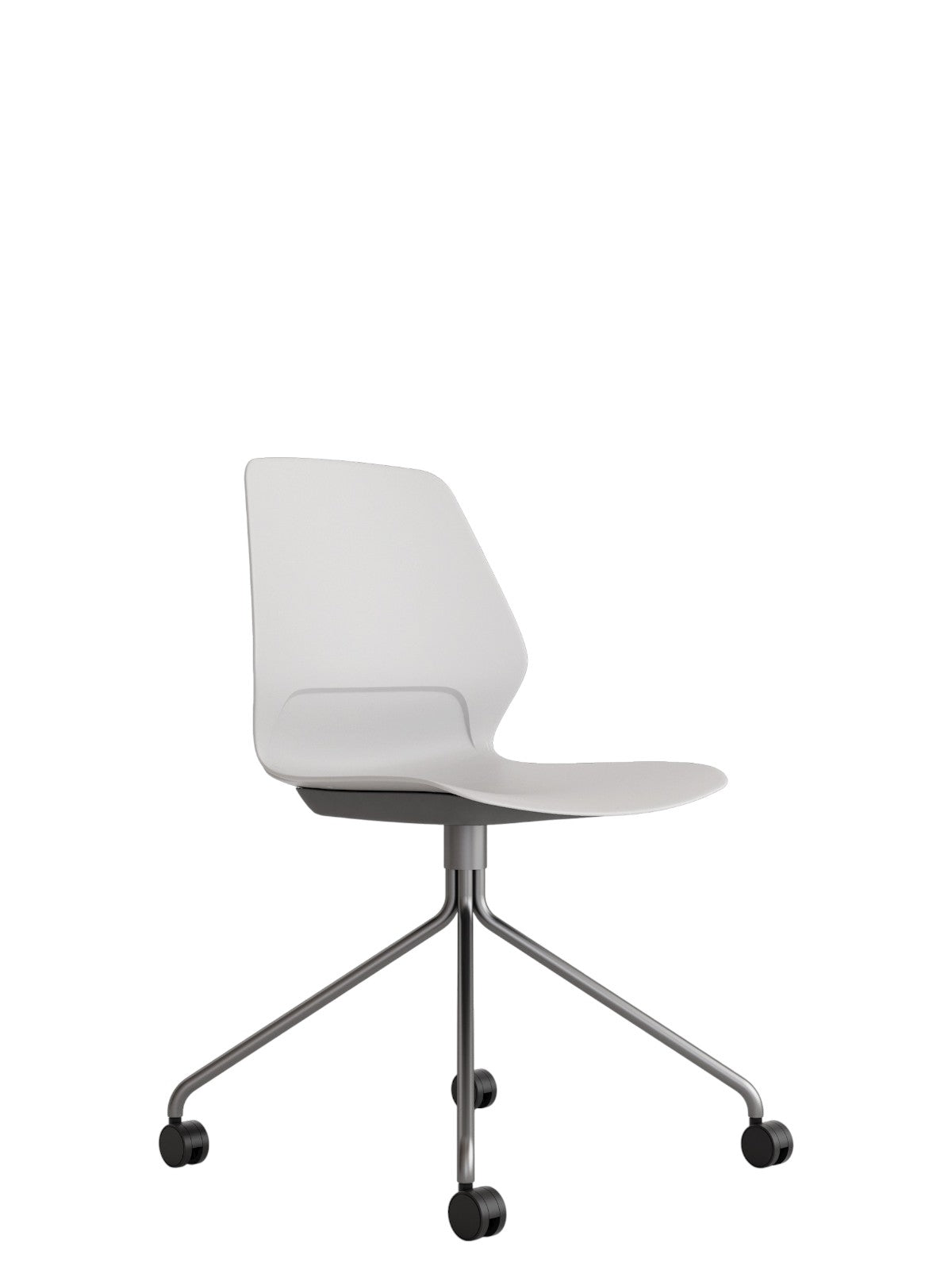Silla Kolbe Gris/Rojo Base Spider