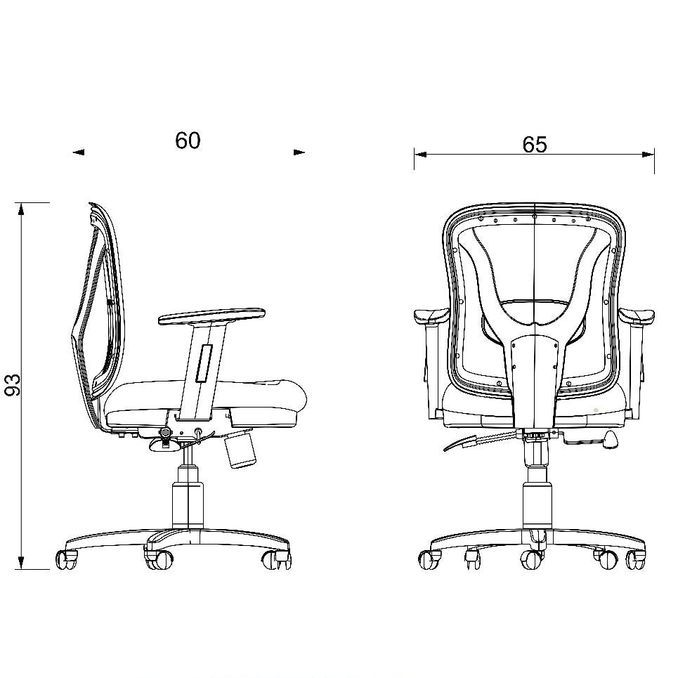 Silla Operativa BM 1000 - OffiMobile