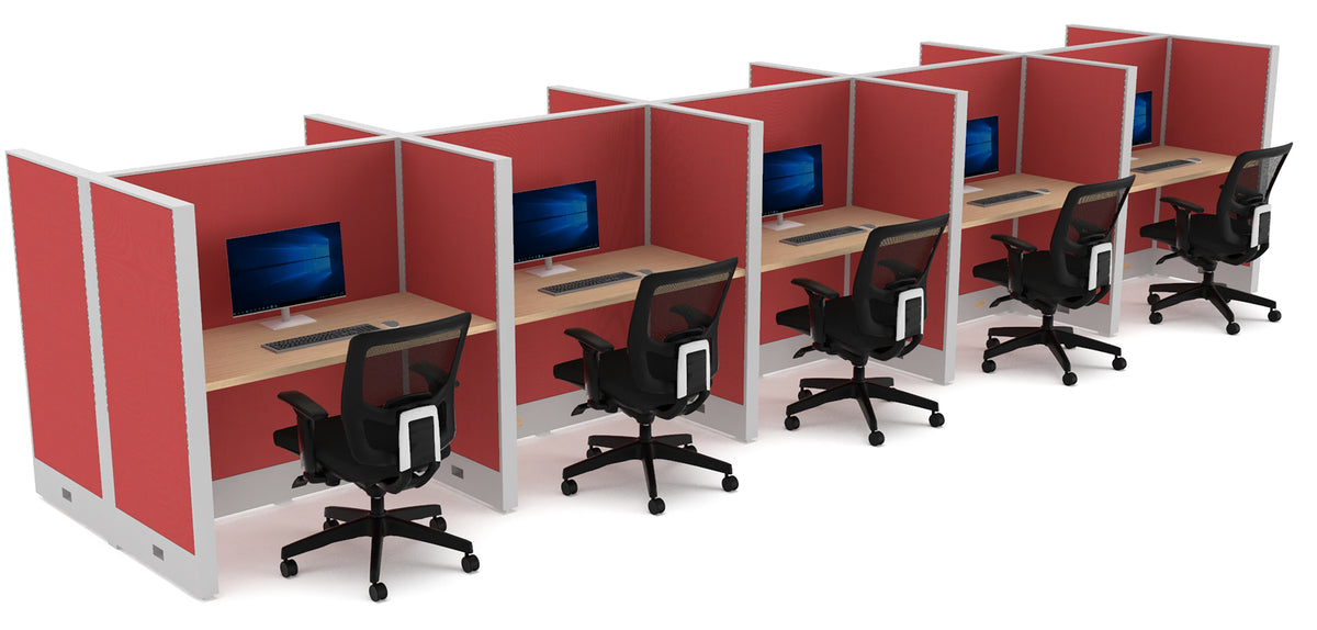 Estacion de Trabajo doble T5 - OffiMobile