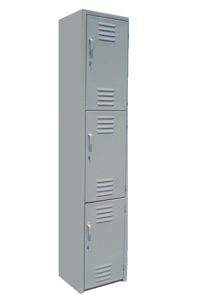 Locker Metalico Crisol 3 Puertas