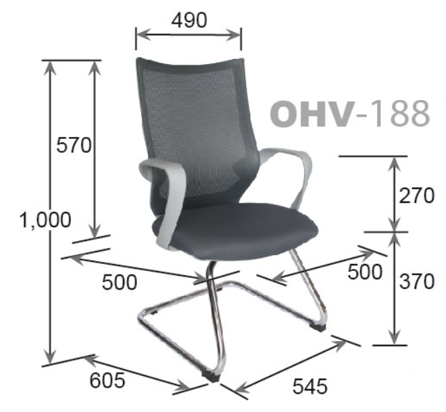 Silla Visitante EQUA - Offimobile